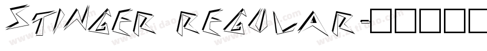 Stinger Regular字体转换